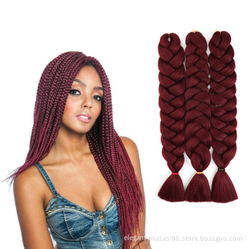 X pression synthetic hair light jumbo braid 2 colours hair expression super ultra braids 3x free sample